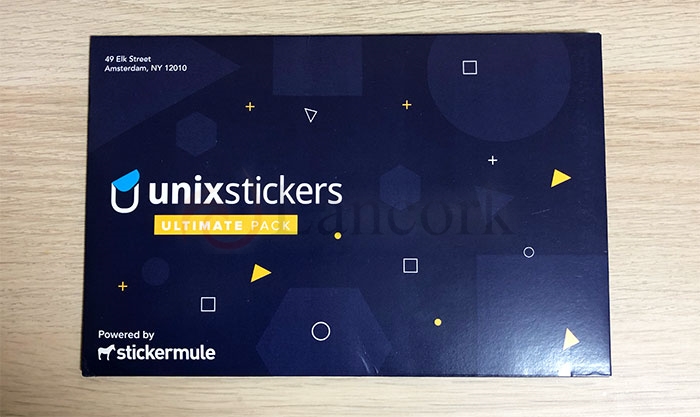 Sticker Mule 提供の Unixstickers アルティメット・パック